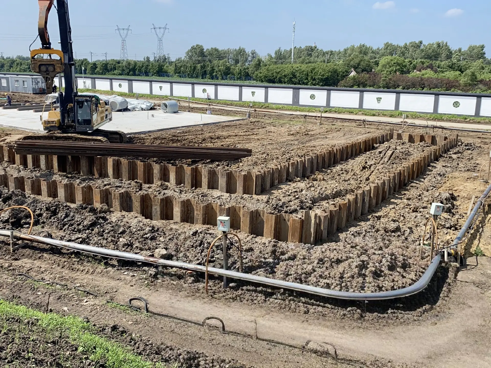Z-Type Steel Sheet Pile Installation Process Z-Type Steel Sheet Pile Installation Process